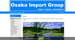 Desktop Screenshot of osakaimportgroup.nl